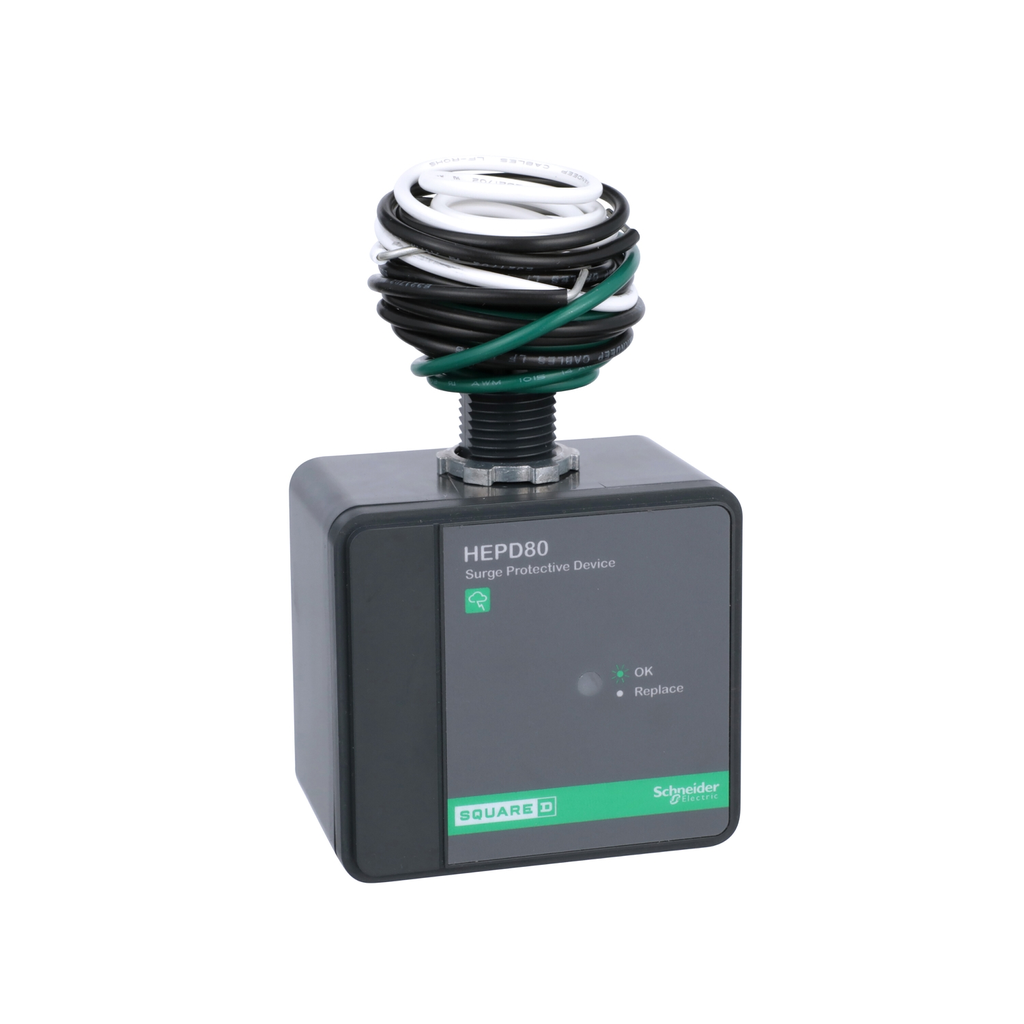 Square D HEPD80 surge protective device, real product photo